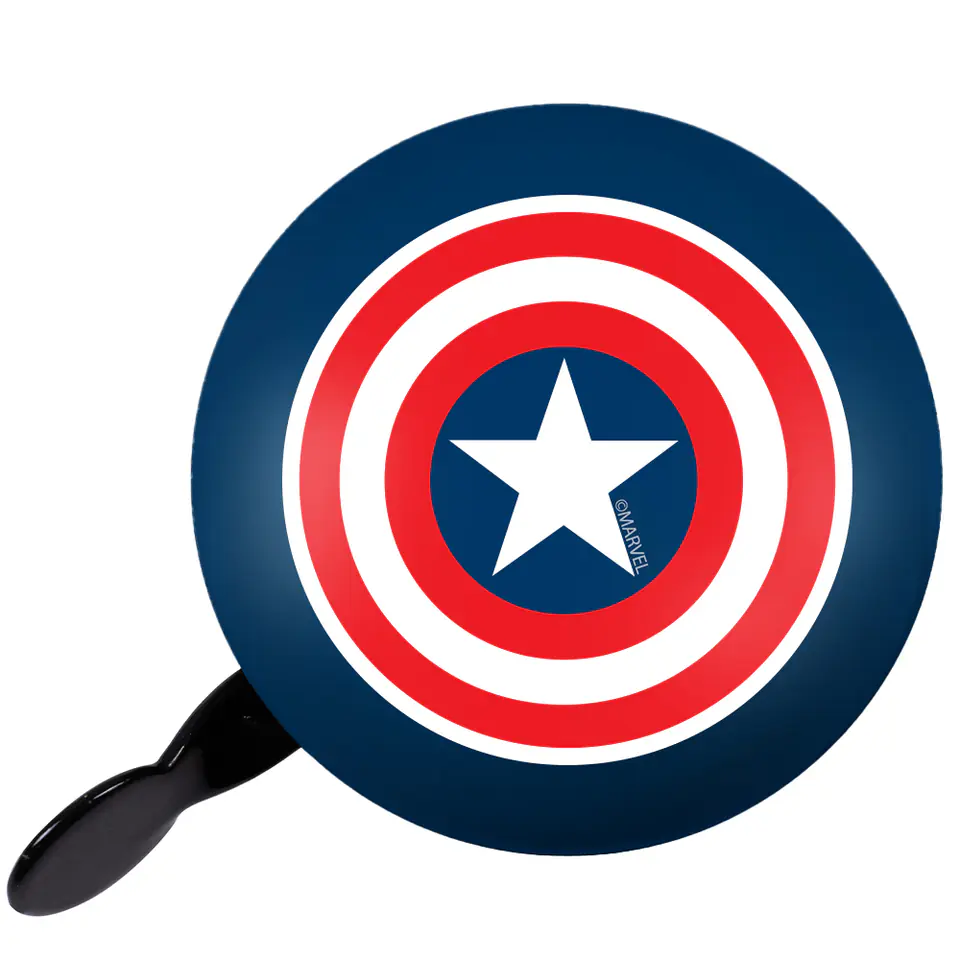DZWONEK DO ROWERU RETRO CAPTAIN AMERICA w sklepie Wasserman.eu