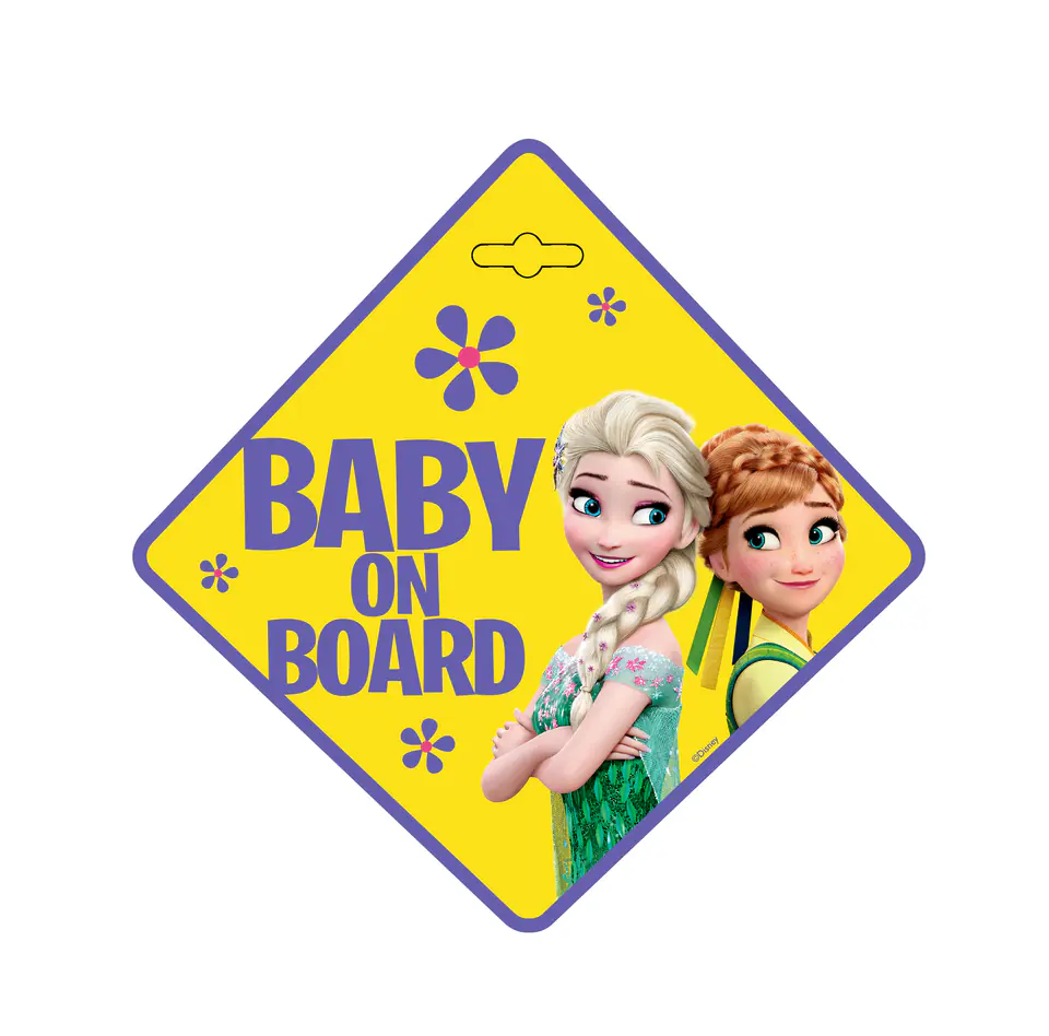 ⁨TABLICZKA BABY ON BOARD FROZEN⁩ w sklepie Wasserman.eu