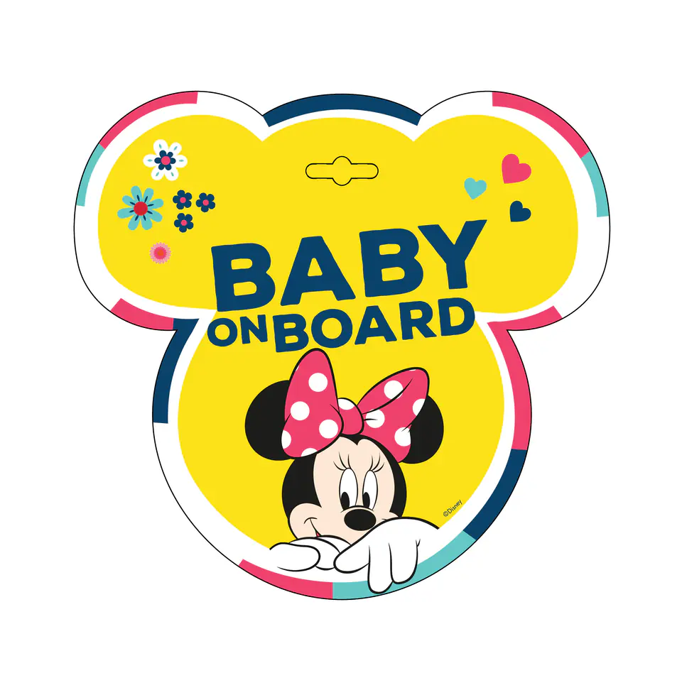 ⁨TABLICZKA BABY ON BOARD MINNIE⁩ w sklepie Wasserman.eu