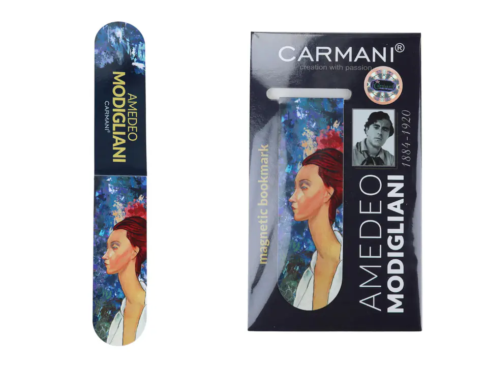 ⁨Magnetic bookmark - A. Modigliani, Lunia Czechowska (CARMANI)⁩ at Wasserman.eu