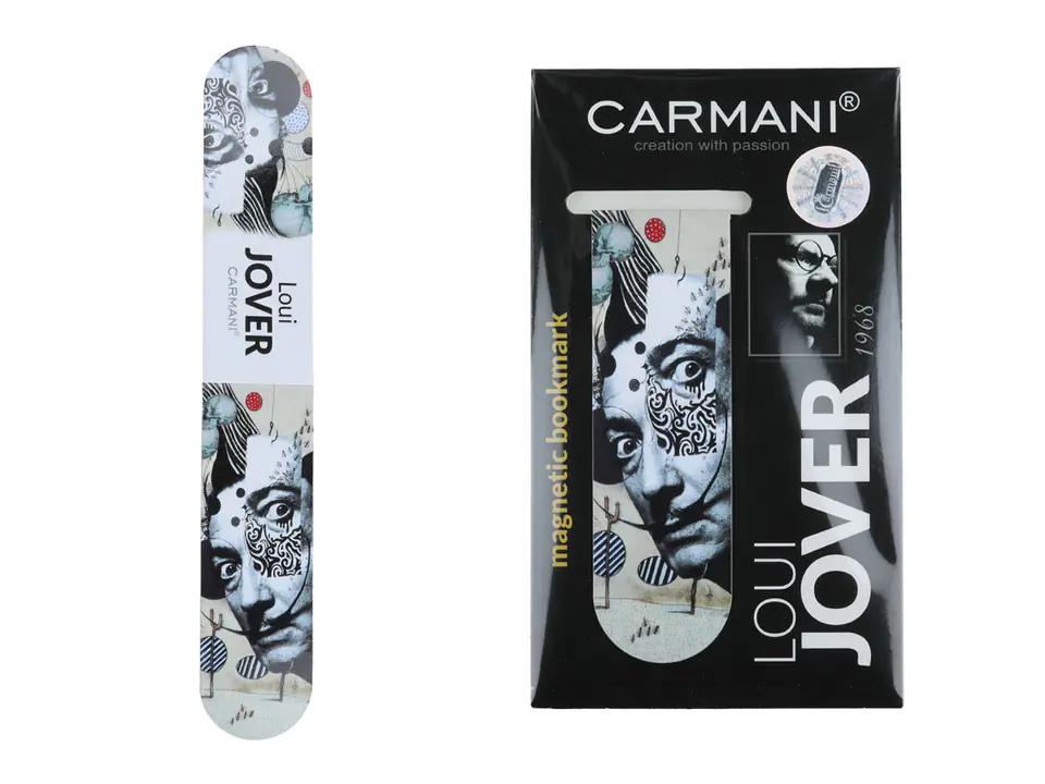 ⁨Magnetic bookmark - L. Jover, Salvador Dali (CARMANI)⁩ at Wasserman.eu