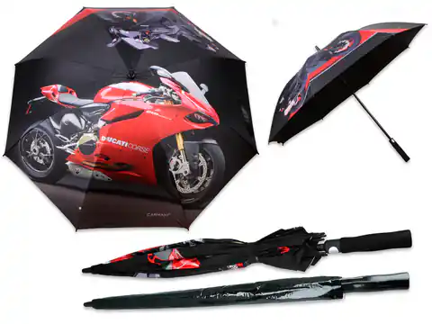 ⁨Automatic umbrella - Classic & Exclusive, Ducati Pigante (CARMANI)⁩ at Wasserman.eu