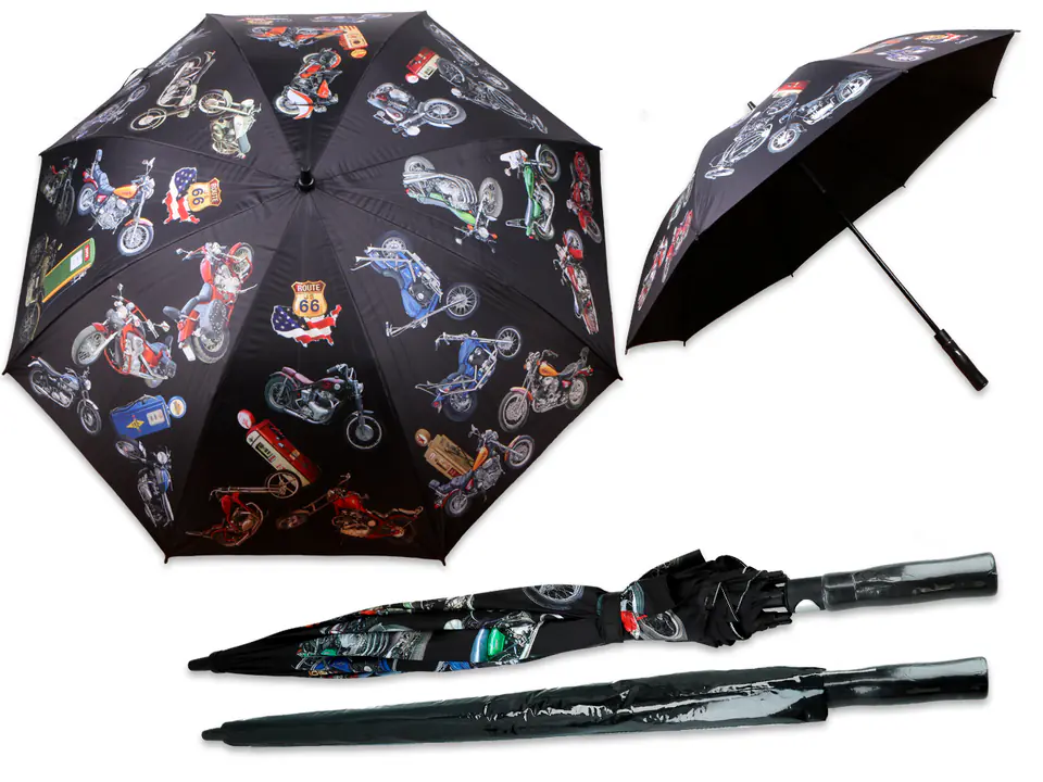 ⁨Automatic umbrella - Classic & Exclusive, Legendary Vehicles, motorcycles (CARMANI)⁩ at Wasserman.eu