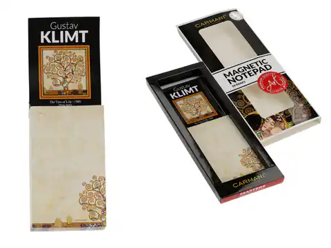 ⁨Magnetic notebook - G. Klimt, Tree of Life (CARMANI)⁩ at Wasserman.eu