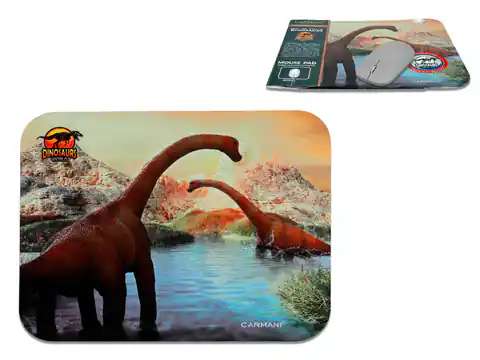 ⁨Computer Mouse Pad - Prehistoric World of Dinosaurs (CARMANI)⁩ at Wasserman.eu