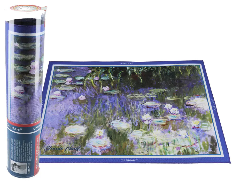 ⁨Podkładka na stół - C. Monet, Lilie wodne II (CARMANI)⁩ w sklepie Wasserman.eu
