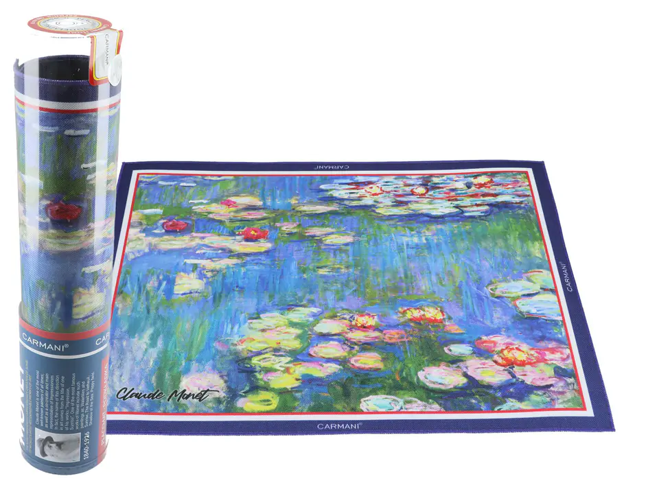 ⁨Table pad - C. Monet, Water lilies (CARMANI)⁩ at Wasserman.eu