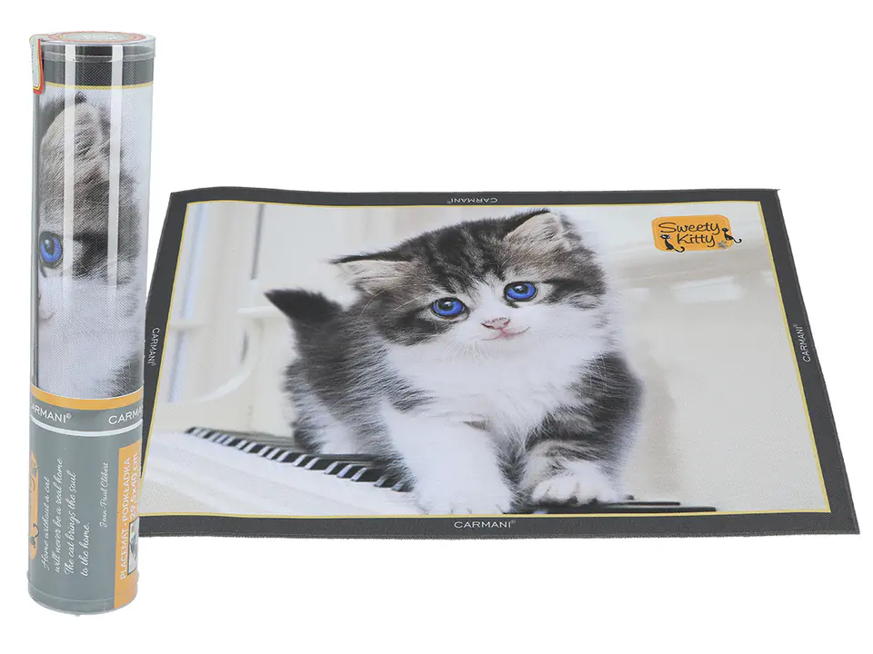 ⁨Table pad - Cute kittens (CARMANI)⁩ at Wasserman.eu