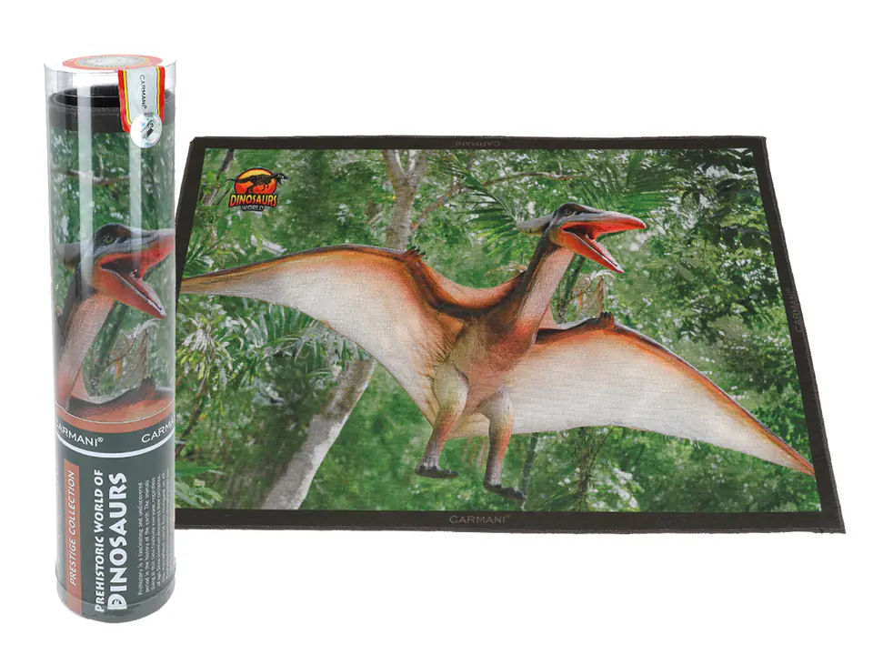 ⁨Podkładka na stół - Prehistoric World of Dinosaurs (CARMANI)⁩ w sklepie Wasserman.eu