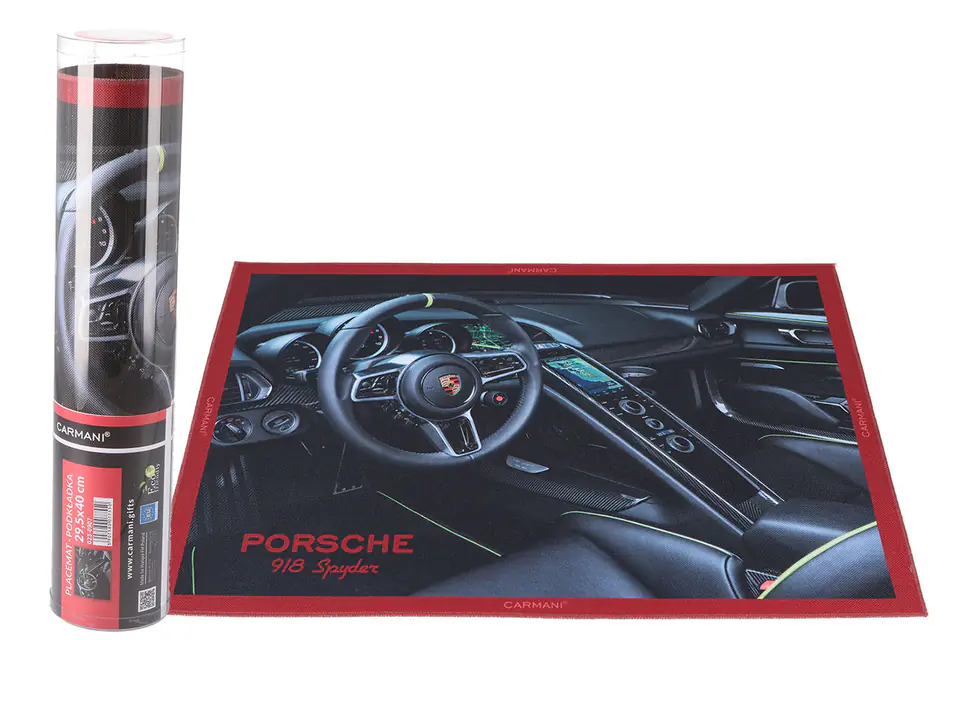 ⁨Table pad - Classic & Exclusive, Porsche 918 Spyder - interior (CARMANI)⁩ at Wasserman.eu