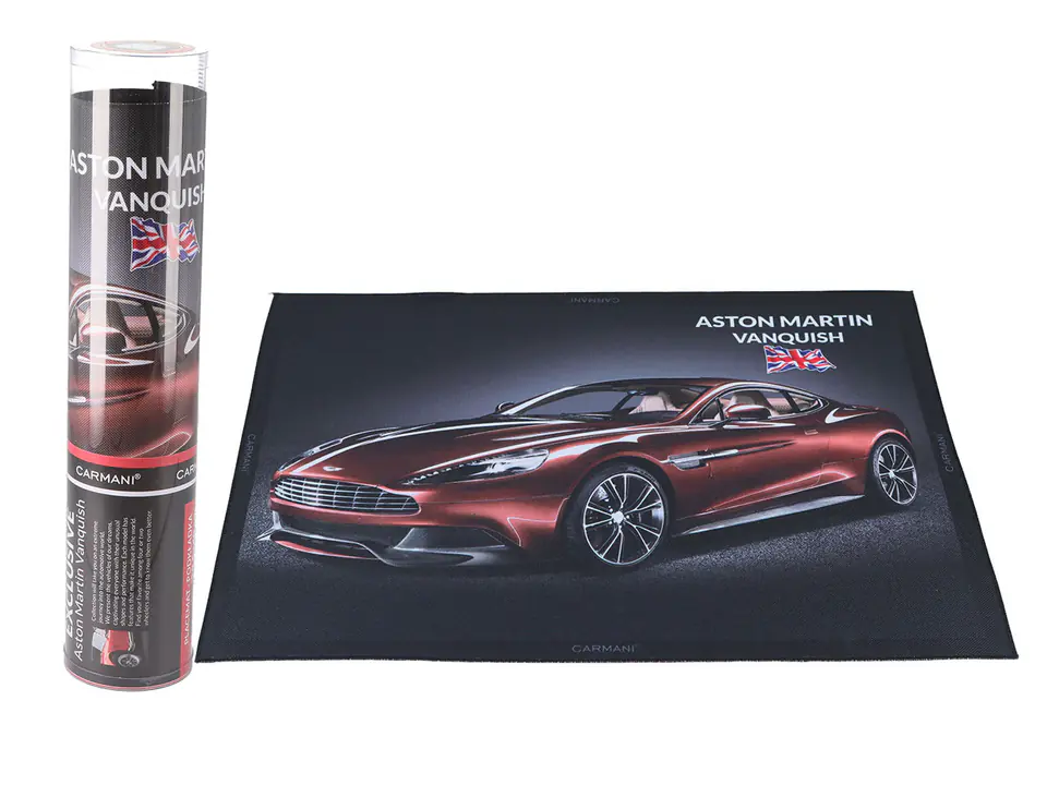 ⁨Table Pad - Classic & Exclusive, Aston Martin Vanquish (CARMANI)⁩ at Wasserman.eu