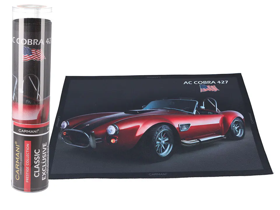 ⁨Podkładka na stół - Classic & Exclusive, AC Cobra 427 (CARMANI)⁩ w sklepie Wasserman.eu