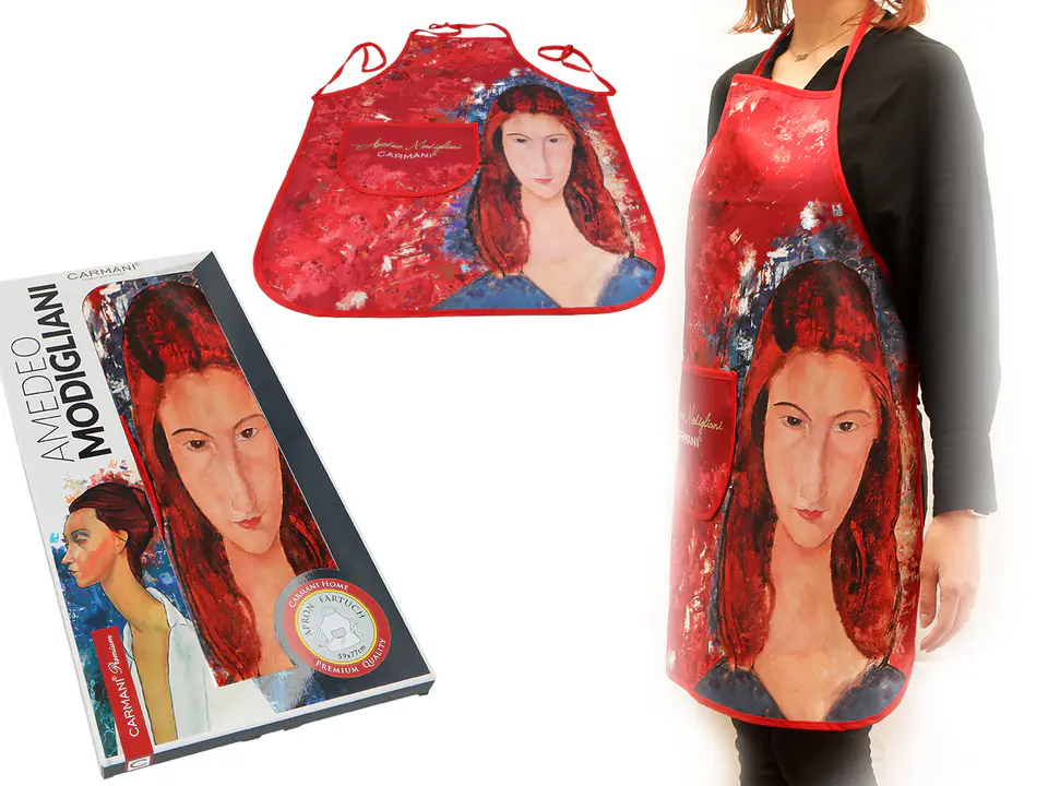 ⁨Kitchen apron - A. Modigliani (CARMANI)⁩ at Wasserman.eu