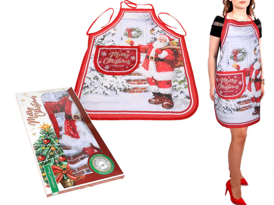 ⁨Kitchen apron - Christmas decoration (CARMANI)⁩ at Wasserman.eu