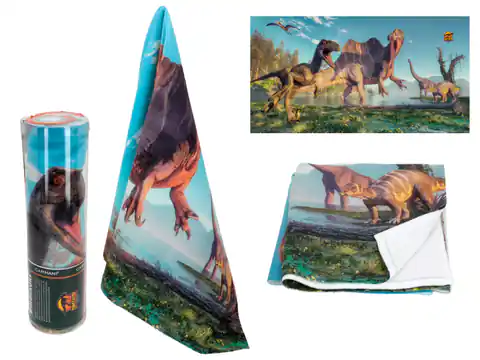 ⁨Ręcznik (mały) - Prehistoric  World of Dinosaurs (CARMANI)⁩ w sklepie Wasserman.eu