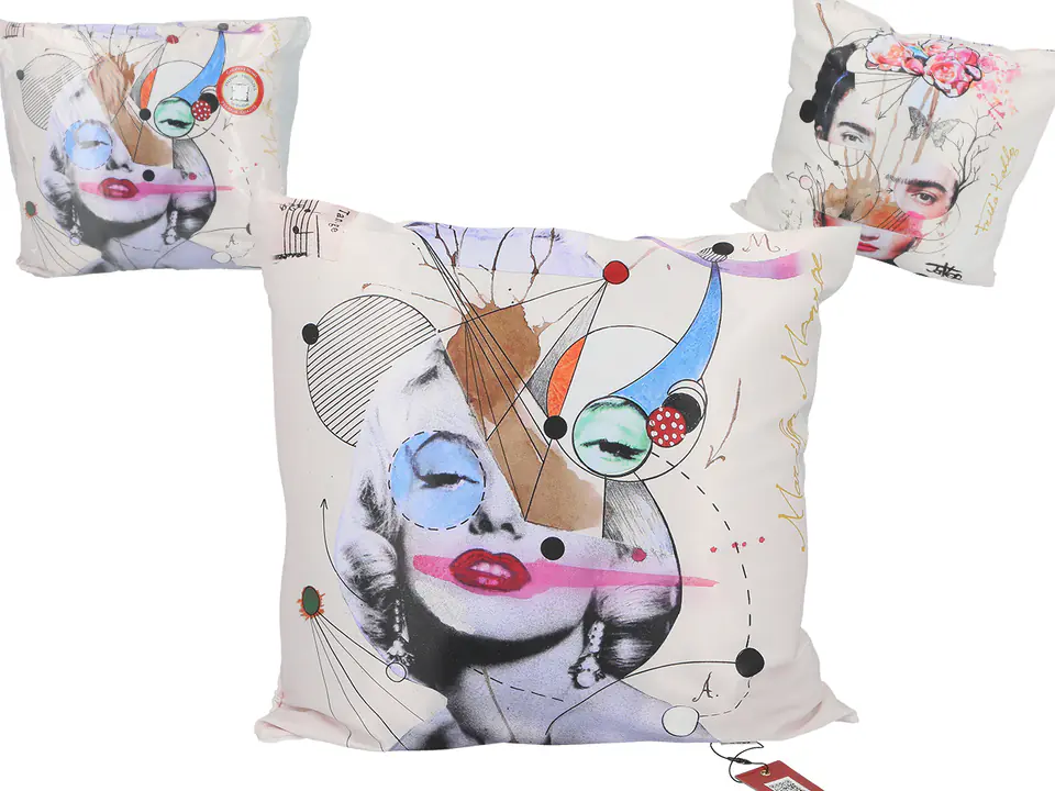 ⁨Pillow with filling/zipper - Loui Jover (CARMANI)⁩ at Wasserman.eu