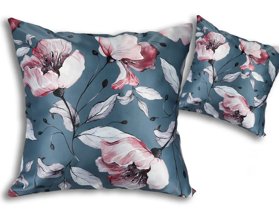 ⁨Pillow with filling/zipper - Flowers (CARMANI)⁩ at Wasserman.eu