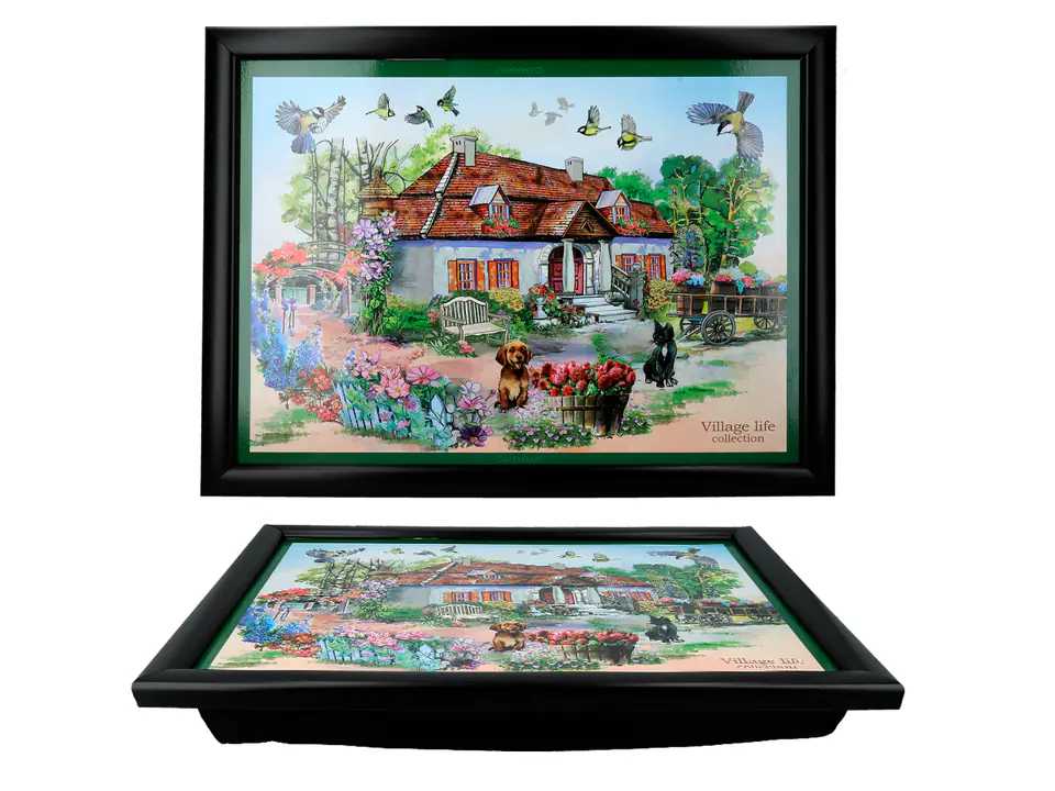 ⁨Laptop Stand - Village Life (CARMANI)⁩ at Wasserman.eu