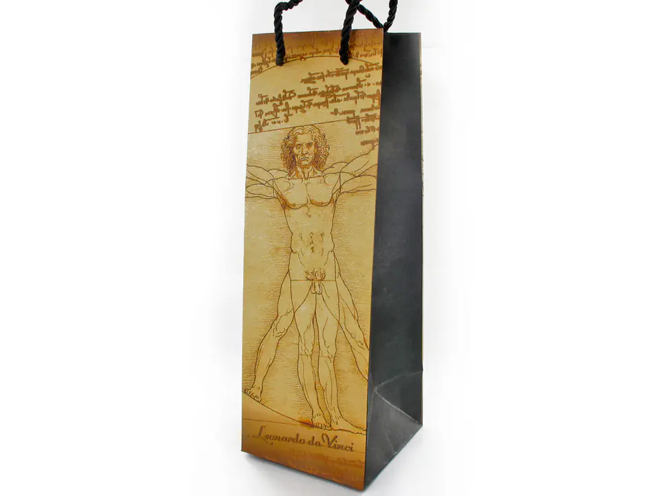 ⁨Bag - L.Da Vinci - Vitruvian Man 35x15x15⁩ at Wasserman.eu