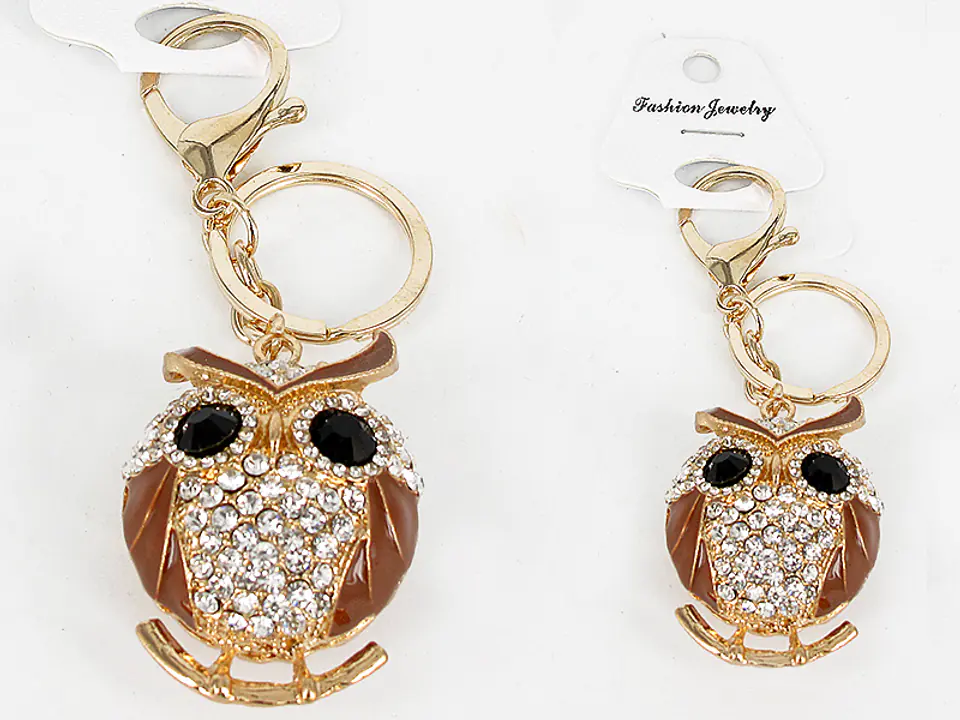Purse tag/Key ring - owl at Wasserman.eu