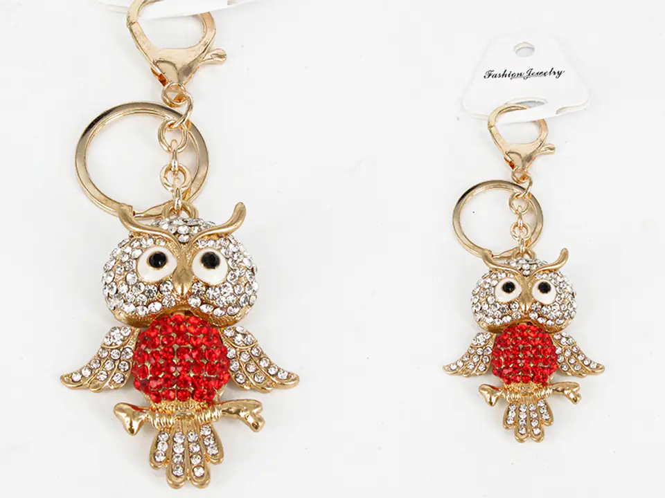 ⁨Bag Tag/Keychain - Owl⁩ at Wasserman.eu