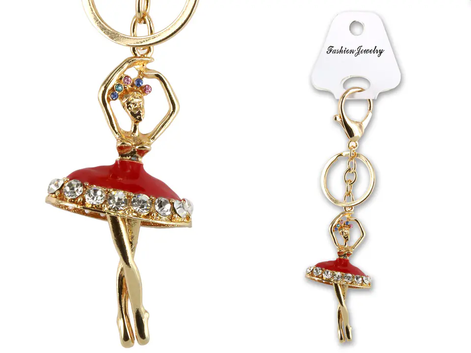 ⁨Bag tag/Key ring - ballerina⁩ at Wasserman.eu