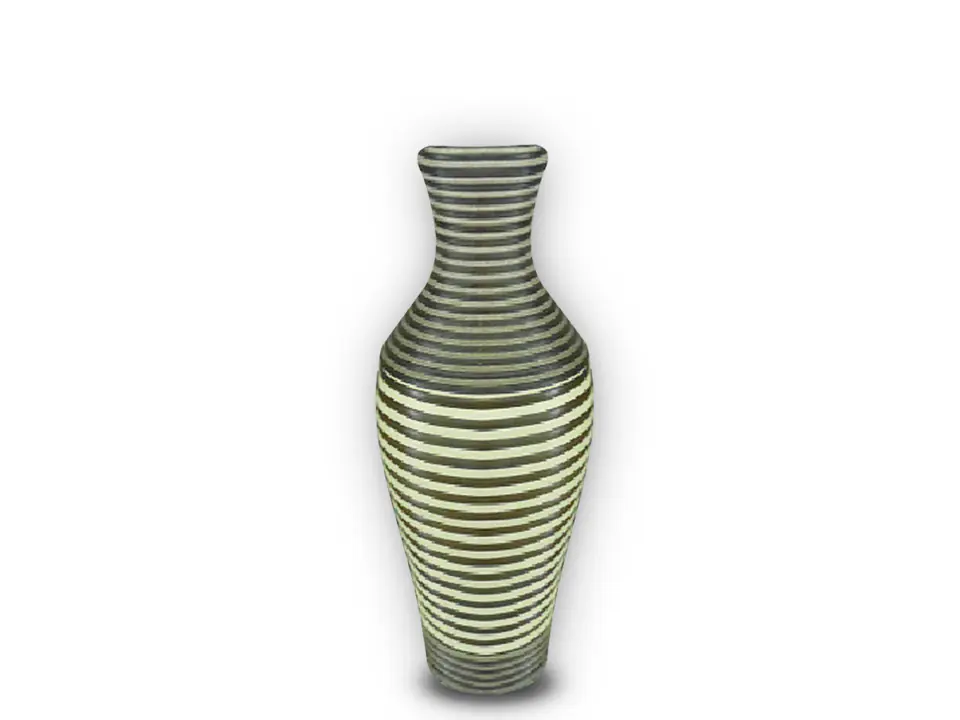 ⁨Dry vase (technorattan)⁩ at Wasserman.eu