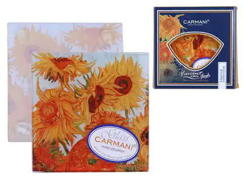 ⁨Cup pad - V. van Gogh, Sunflowers⁩ at Wasserman.eu