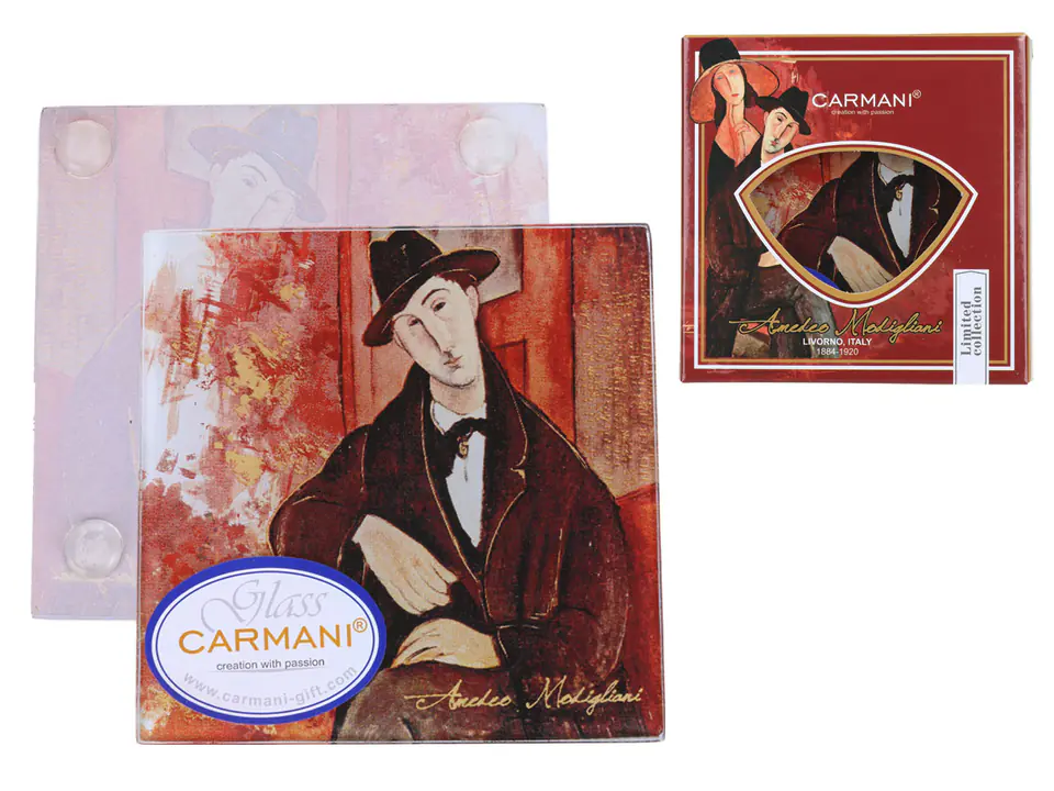 Cup pad - A. Modigliani, Mario Varvogli (CARMANI) at Wasserman.eu