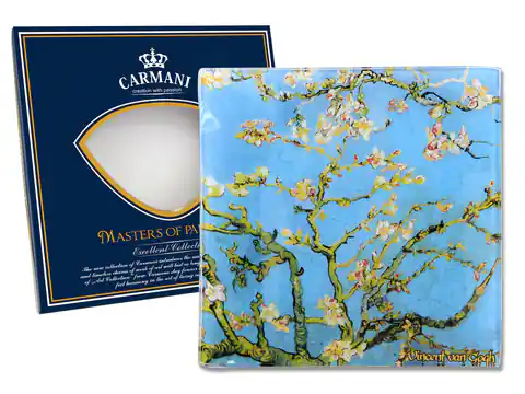⁨Decorative plate - V. van Gogh, Blooming almond tree⁩ at Wasserman.eu