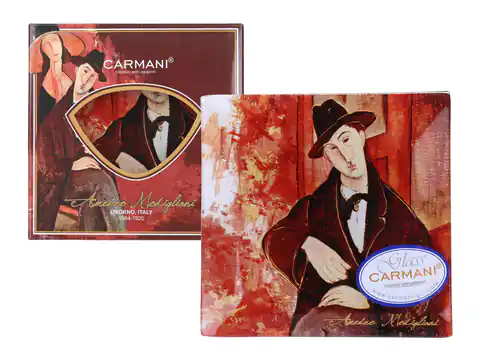 ⁨Talerz dekoracyjny - A. Modigliani, Mario Varvogli (CARMANI)⁩ w sklepie Wasserman.eu