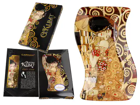⁨Decorative plate - G. Klimt, Kiss⁩ at Wasserman.eu