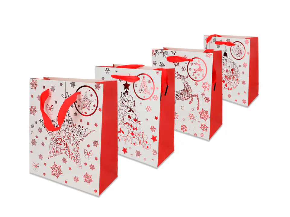 ⁨Christmas gift bag, small (pattern to choose from)⁩ at Wasserman.eu