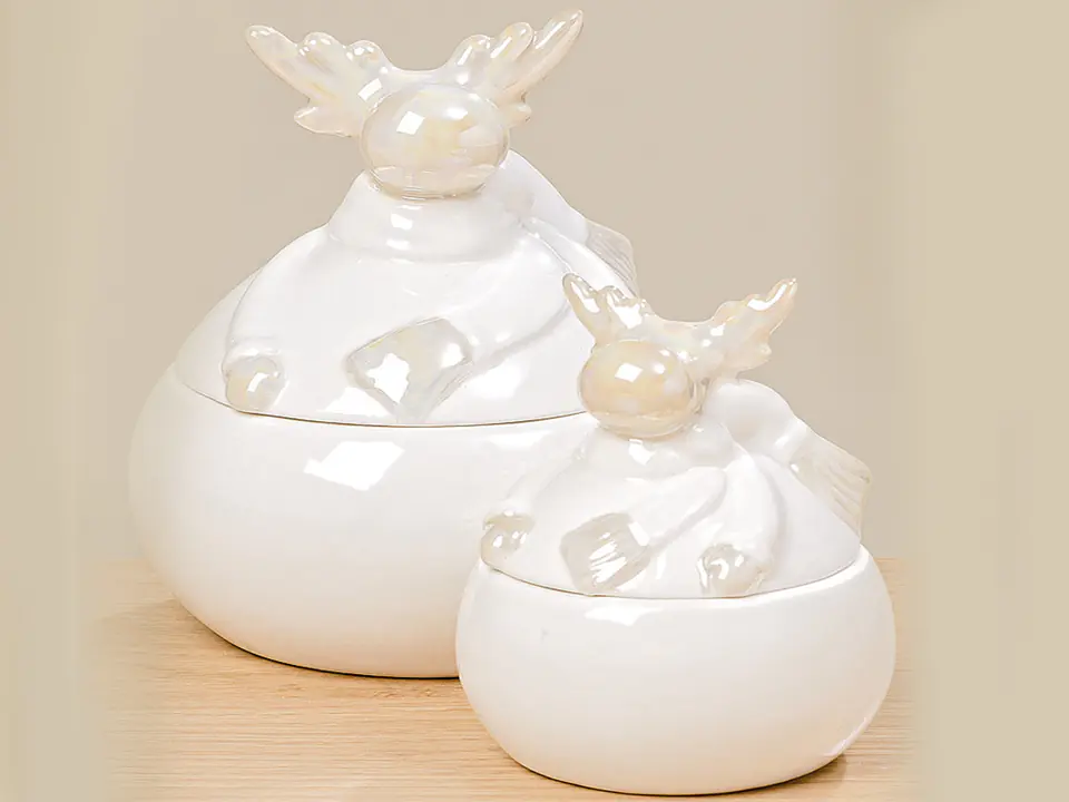 ⁨Set of 2 containers reindeer Alexus⁩ at Wasserman.eu