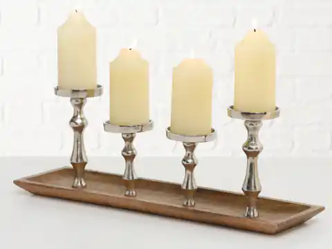 ⁨Candlestick for 4 candles⁩ at Wasserman.eu