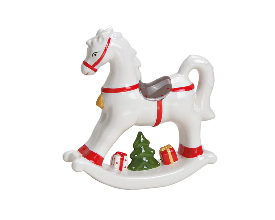 ⁨Figurine - rocking horse 12x14x4cm⁩ at Wasserman.eu