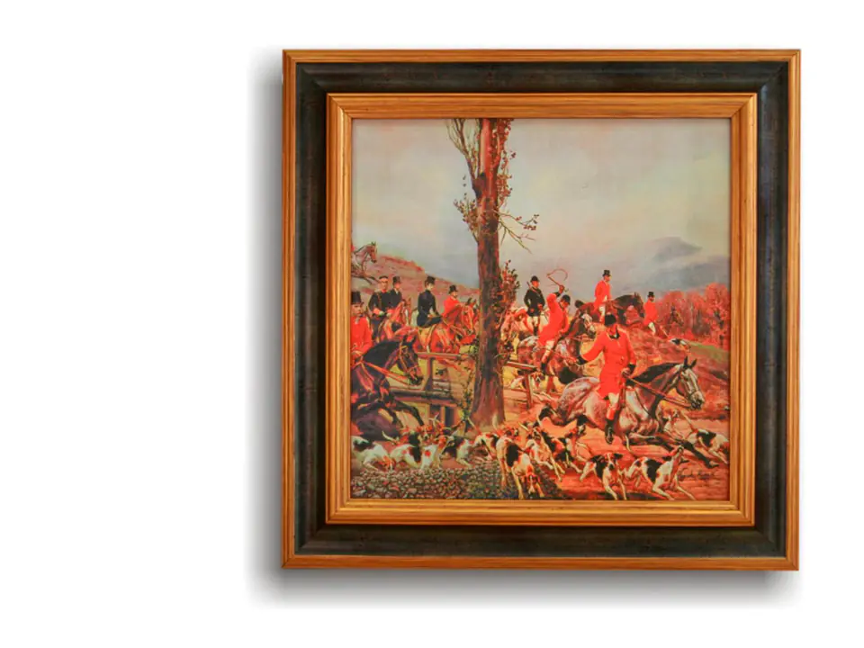 ⁨Painting Kossak - Hunting trip in Godollo⁩ at Wasserman.eu