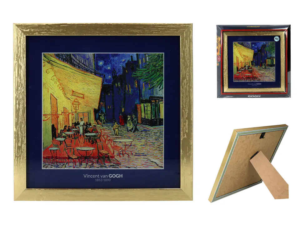 ⁨Picture - V. van Gogh, Terrace of the café at night (CARMANI)⁩ at Wasserman.eu