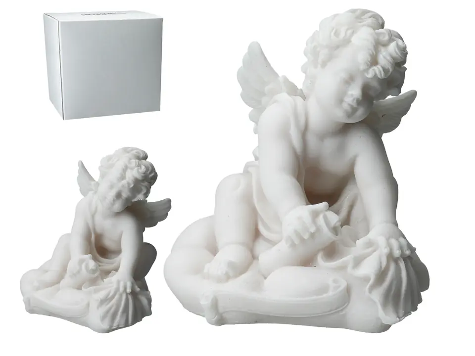 ⁨Aniołek na chmurce - alabaster grecki⁩ w sklepie Wasserman.eu