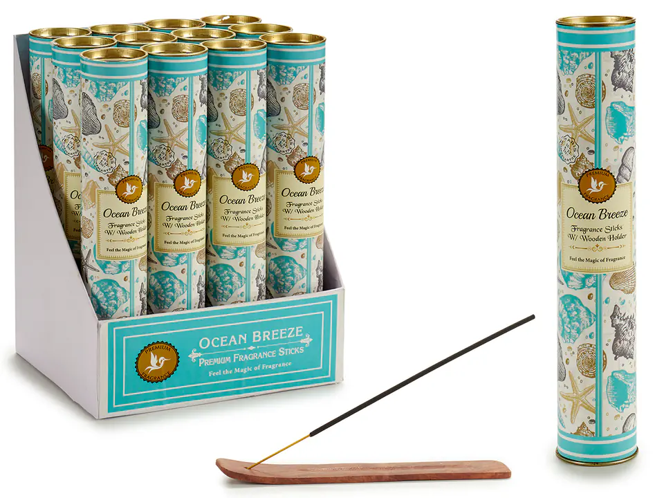 Incense in a can - Berries (12x30pcs) + stand at Wasserman.eu