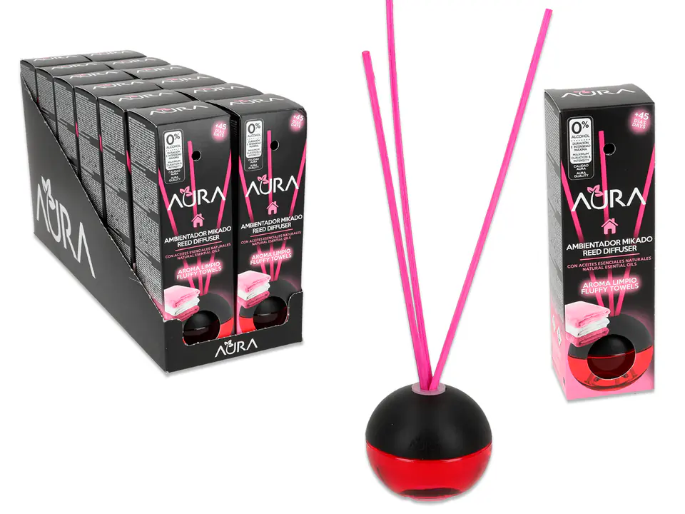 Set of 12 diffusers - Fluffy towel at Wasserman.eu
