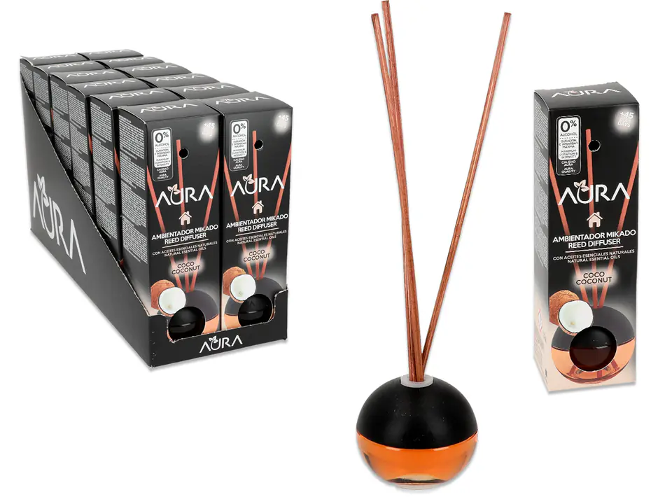 ⁨Set of 12 diffusers - Coconut⁩ at Wasserman.eu