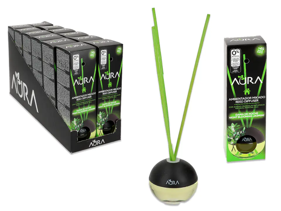Set of 12 diffusers - Jasmine flower at Wasserman.eu