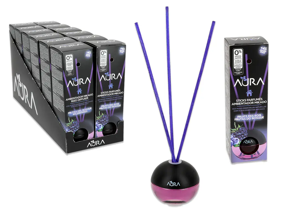 Set of 12 diffusers - Forest fruits at Wasserman.eu
