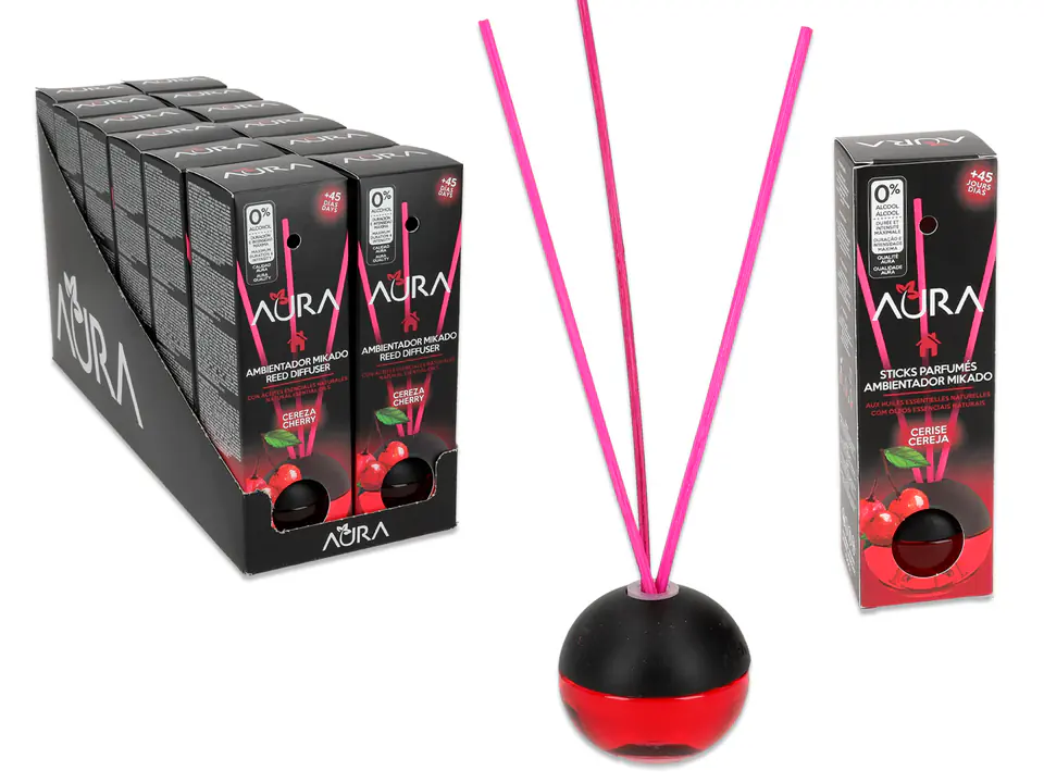 Set of 12 diffusers - Cherry fruit at Wasserman.eu