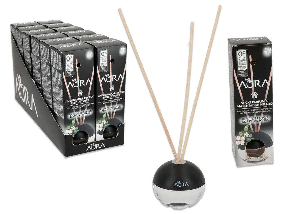 Set of 12 diffusers - Cotton flower at Wasserman.eu