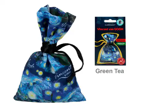 ⁨Woreczek zapachowy - V. van Gogh, Green Tea (CARMANI)⁩ w sklepie Wasserman.eu