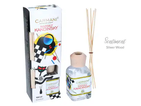 ⁨Fragrance diffuser - W. Kandinsky, Sentiment, Silver wood (CARMANI)⁩ at Wasserman.eu