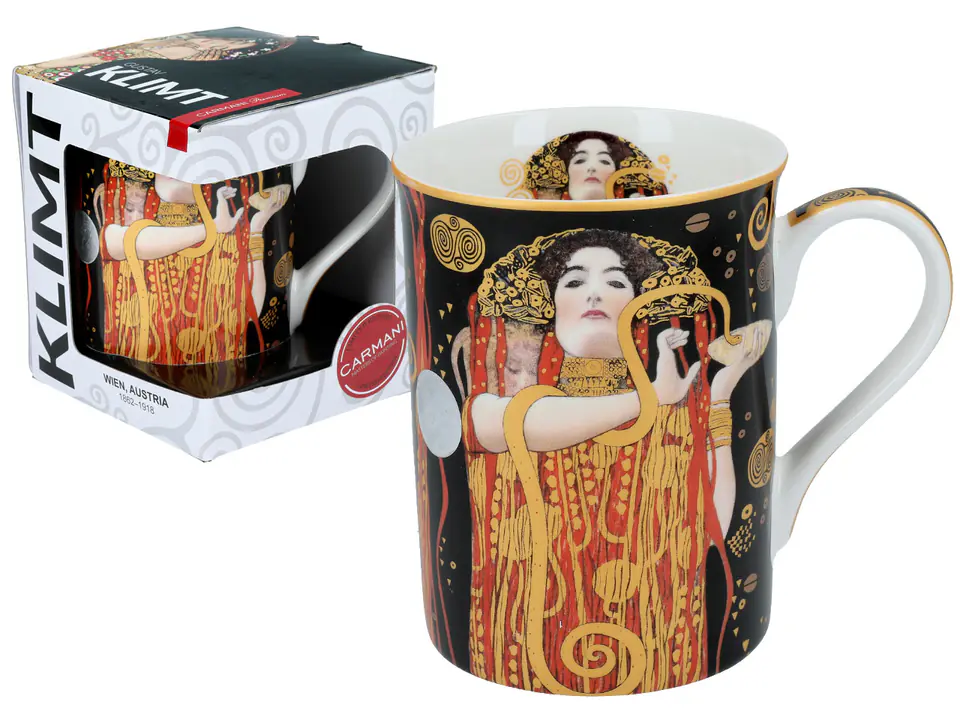 Kubek Classic New - G. Klimt, Medycyna (CARMANI) w sklepie Wasserman.eu