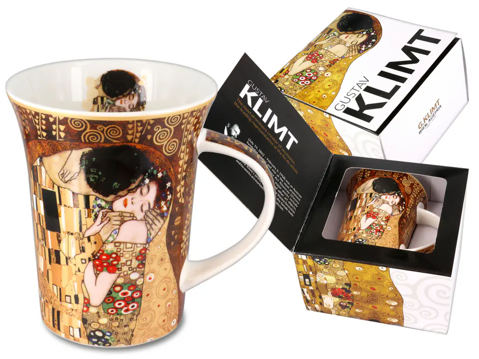 ⁨Mug - G. Klimt, Kiss (CARMANI)⁩ at Wasserman.eu